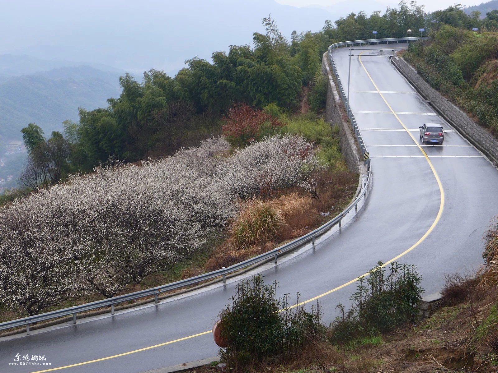 走了一段余姚最美的公路----四明山盘山公路