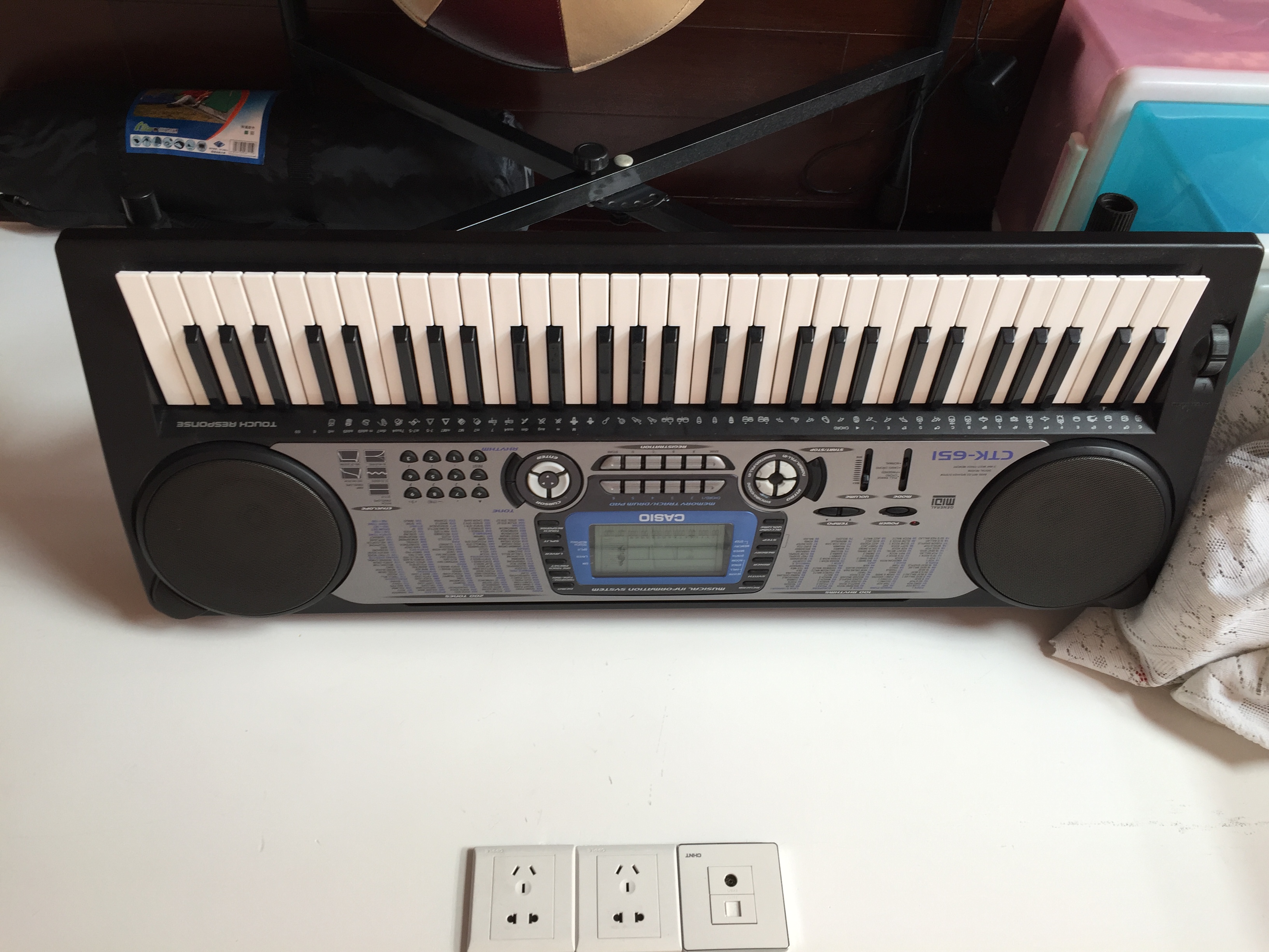 转让从江南琴行购买的ctk651电子琴