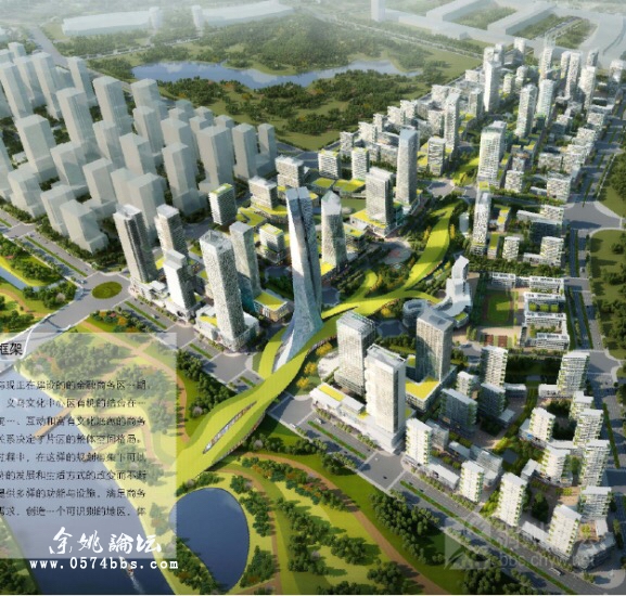 义乌新CBD规划图图片
