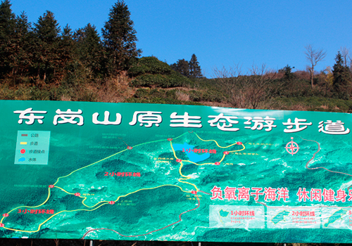 鹿亭乡东岗村原生态游步道