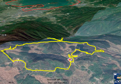 鹿亭乡东岗村原生态游步道