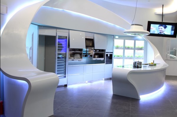 欧琳世博会展出的未来低碳智能厨房