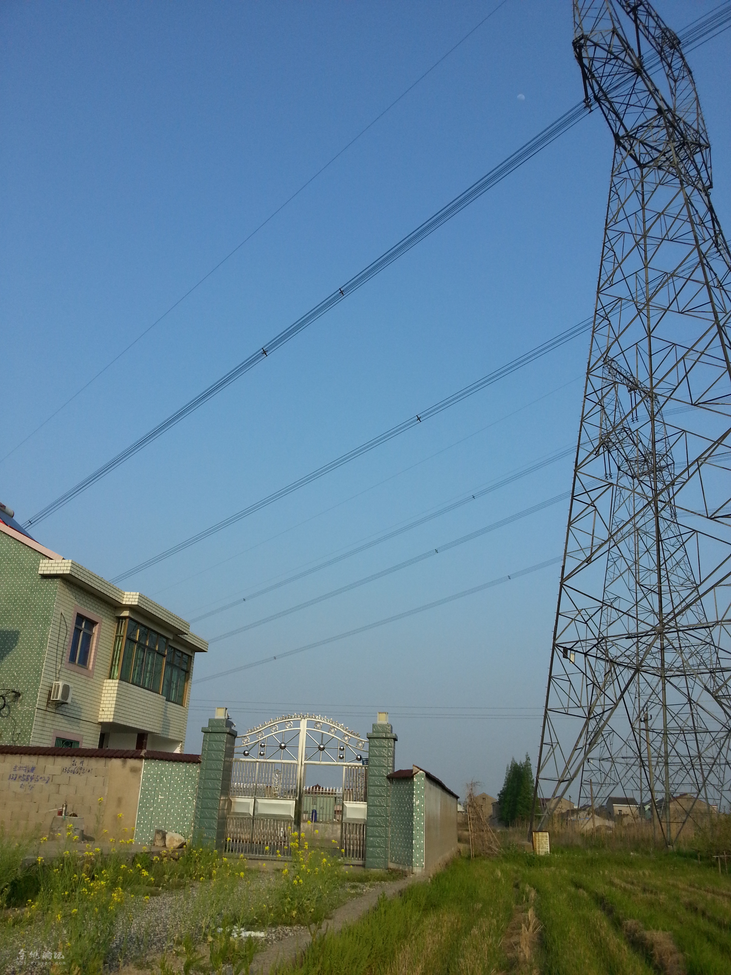 小伙伴说,你家怎么住在高压电线旁(市供电局已回复)